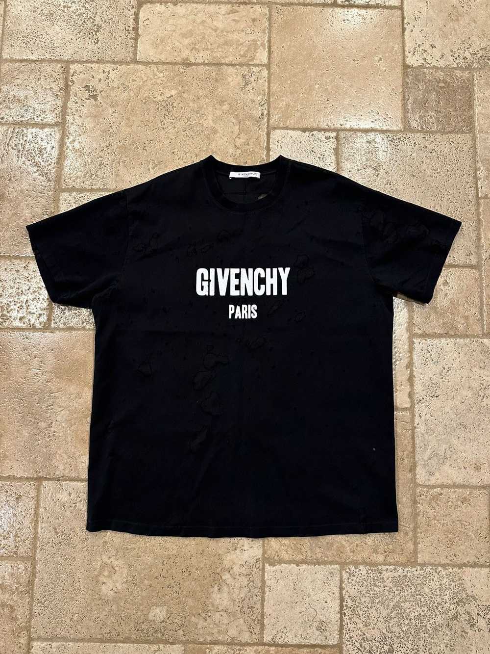 Givenchy Givenchy Destroyed / Distressed Black Pa… - image 3