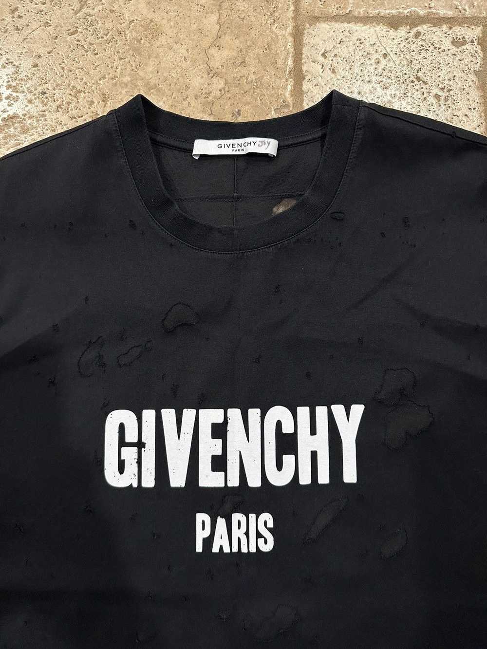 Givenchy Givenchy Destroyed / Distressed Black Pa… - image 5