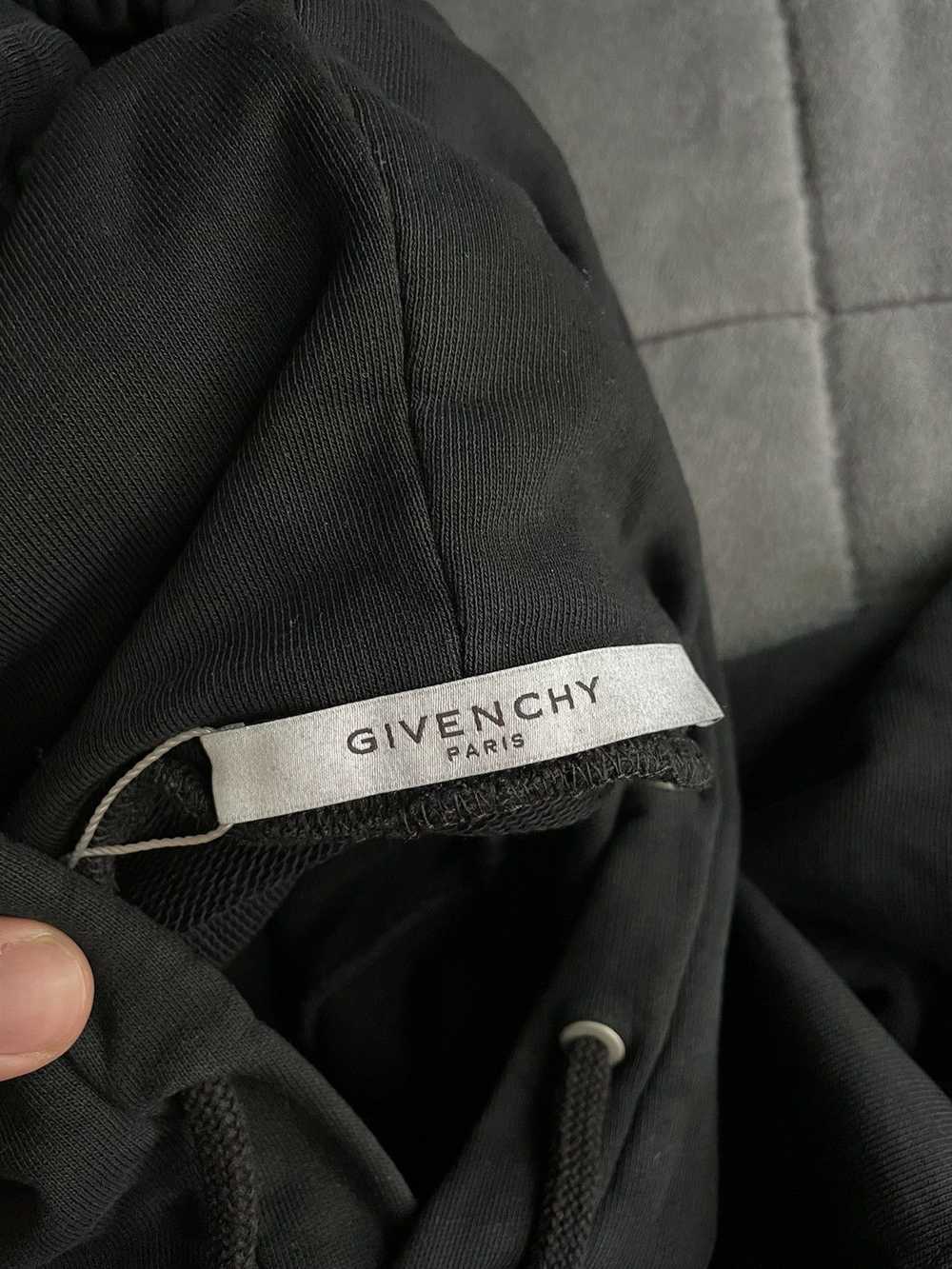 Givenchy Givenchy Distressed Logo Black Hoodie - image 9