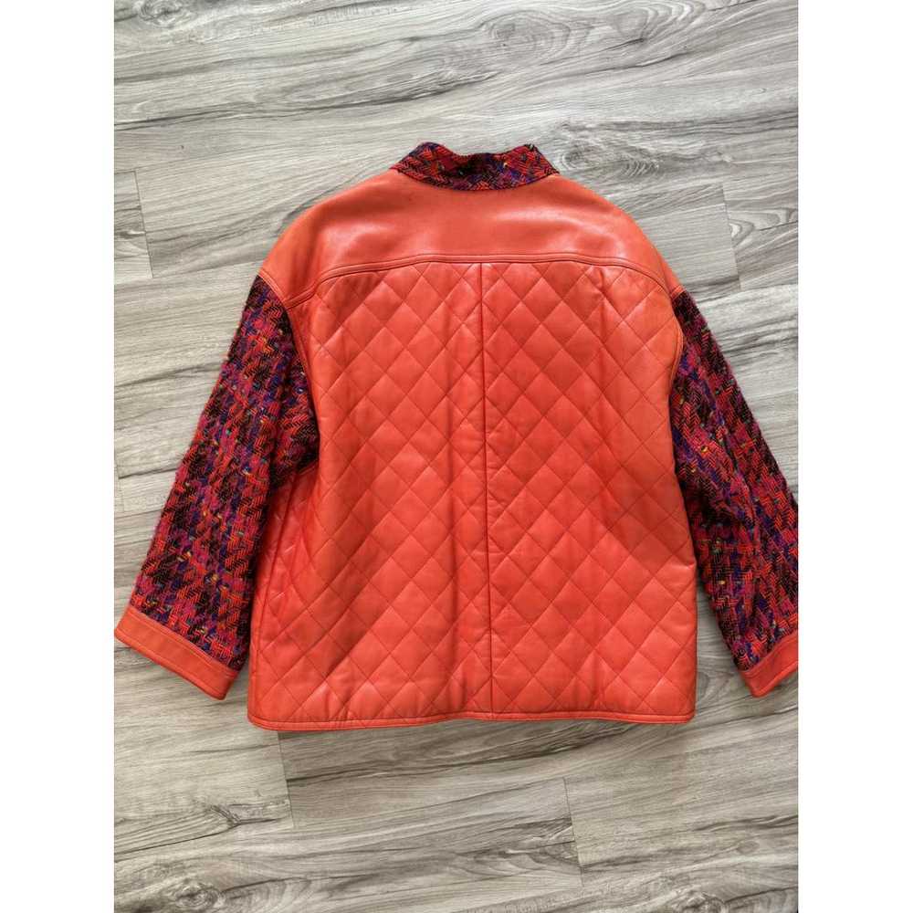 Chanel Leather jacket - image 6