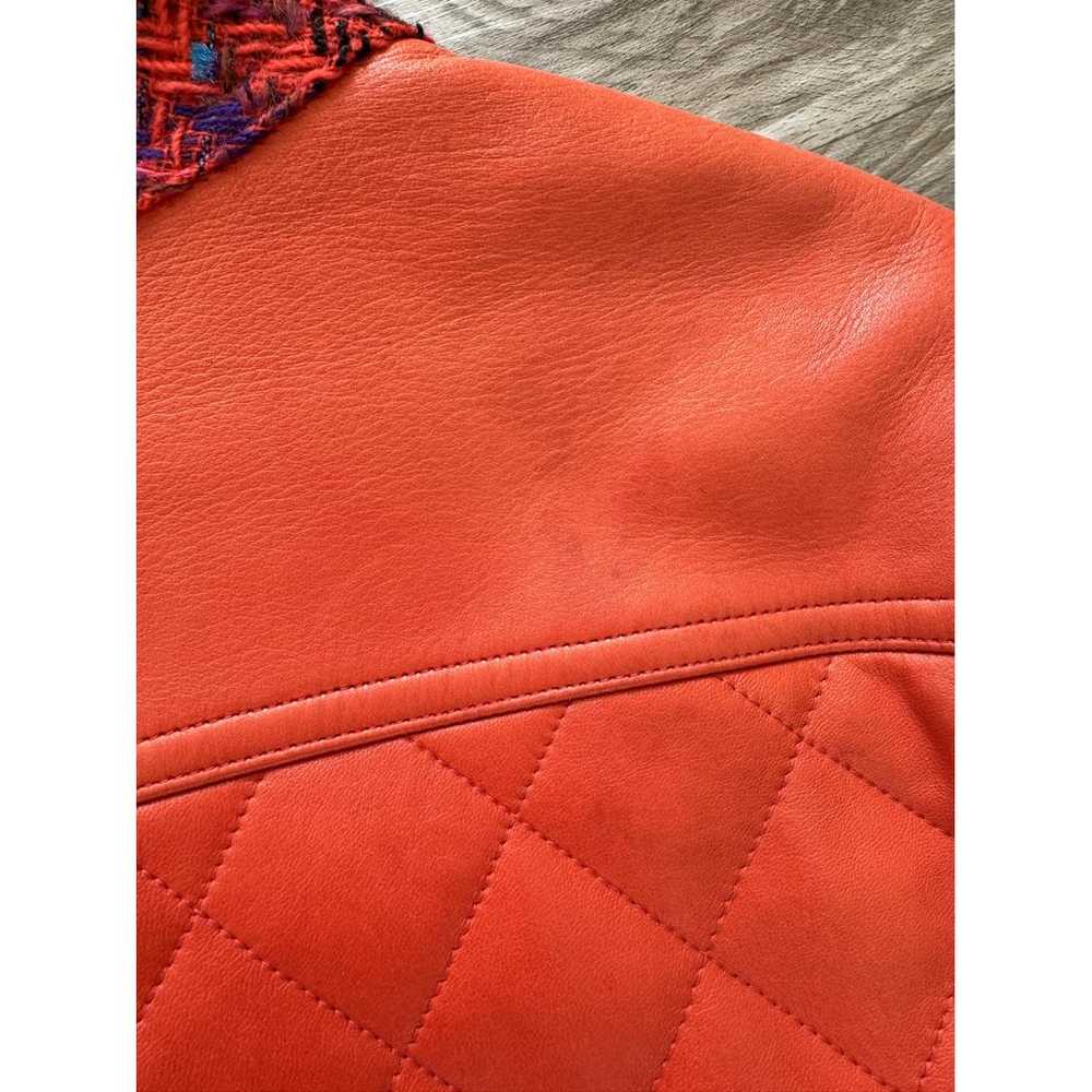 Chanel Leather jacket - image 7
