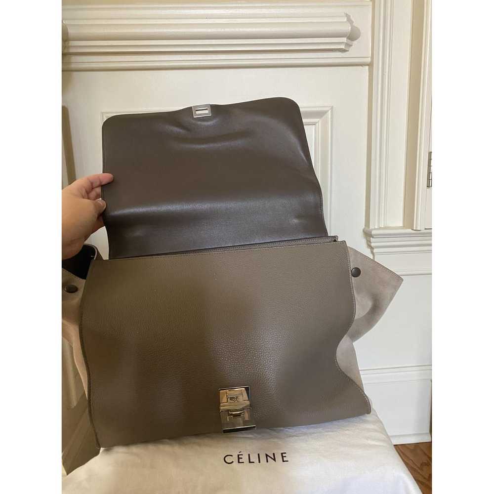 Celine Trapèze leather handbag - image 6