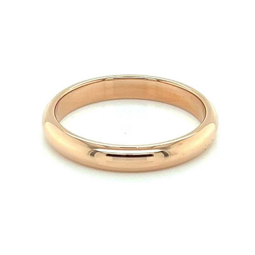 Cartier 18k Rose Gold 1895 Collection 3.5mm Band … - image 3