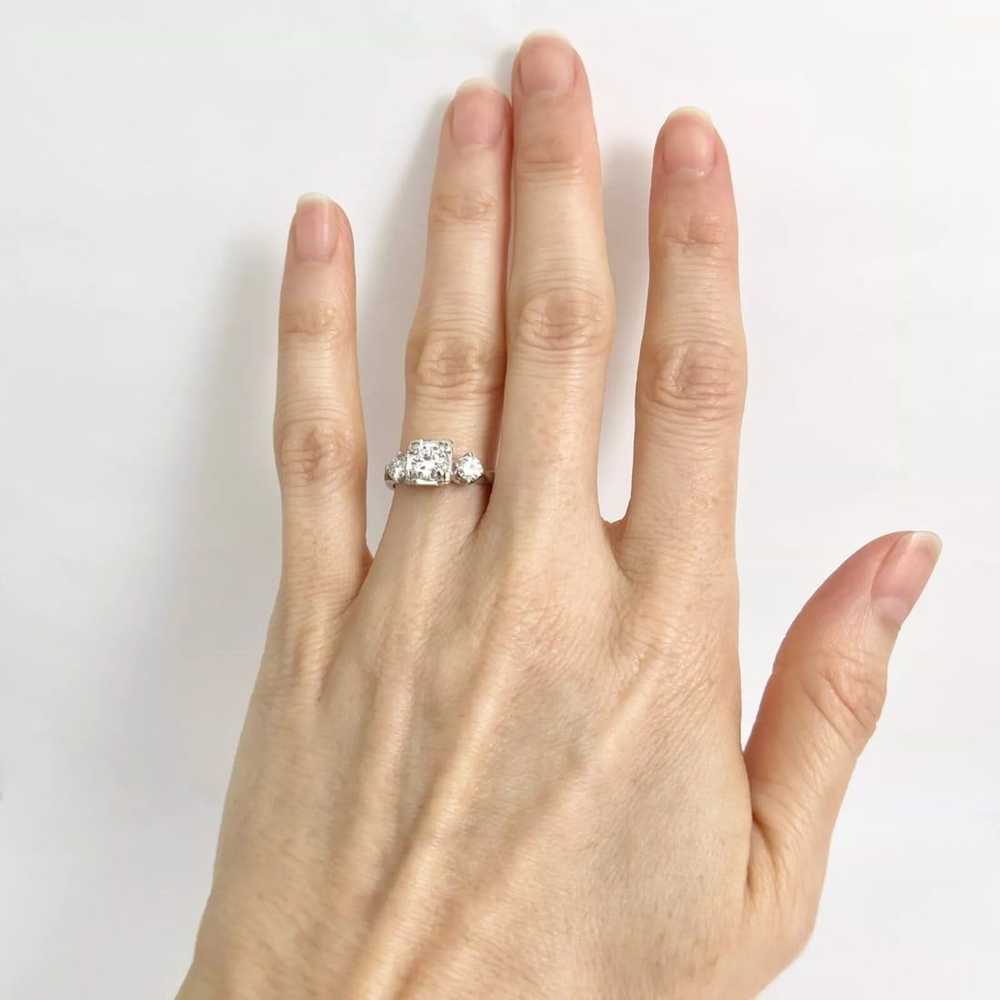 Vintage 1950's 1960's Diamond Engagement Ring 14K… - image 2