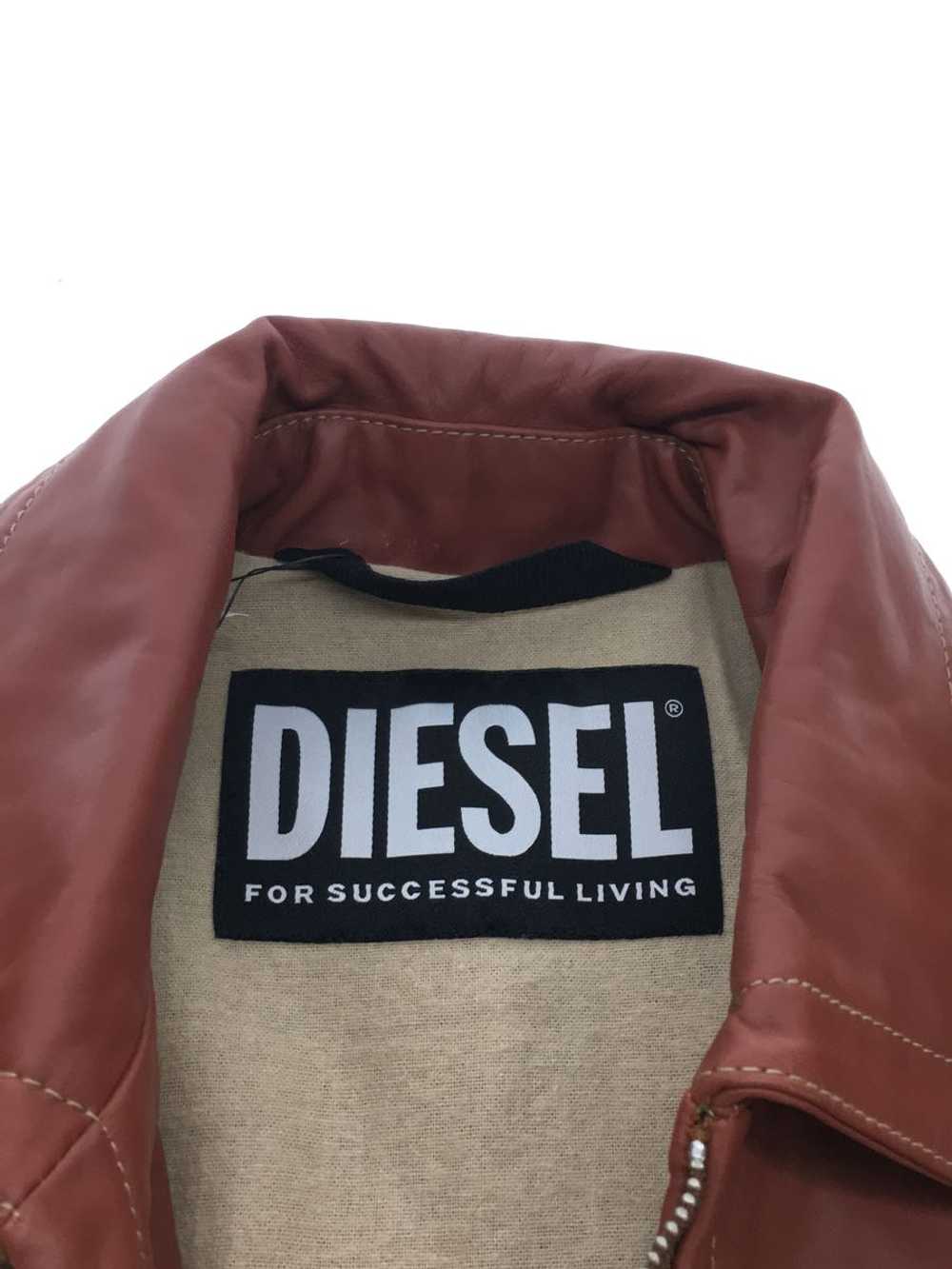 Men's Diesel L-Cale/Leather Jacket Blouson/M/Cowh… - image 3