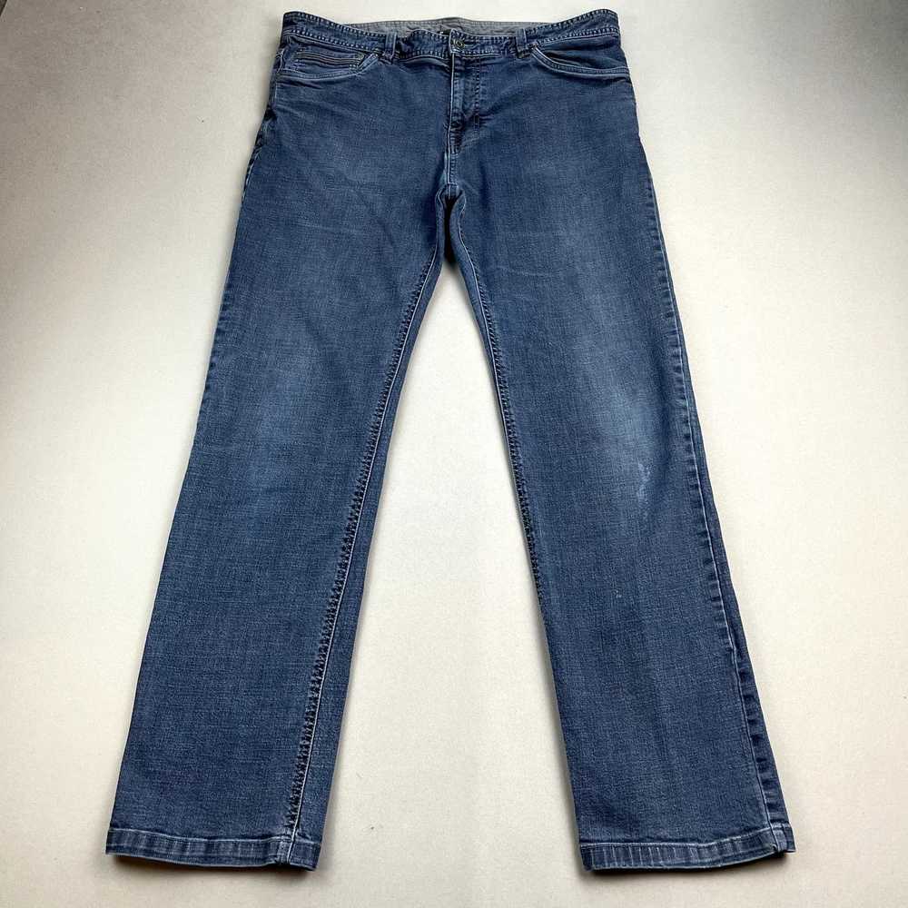 Prana prAna Jeans Mens 38 Blue Denim Straight Leg… - image 1