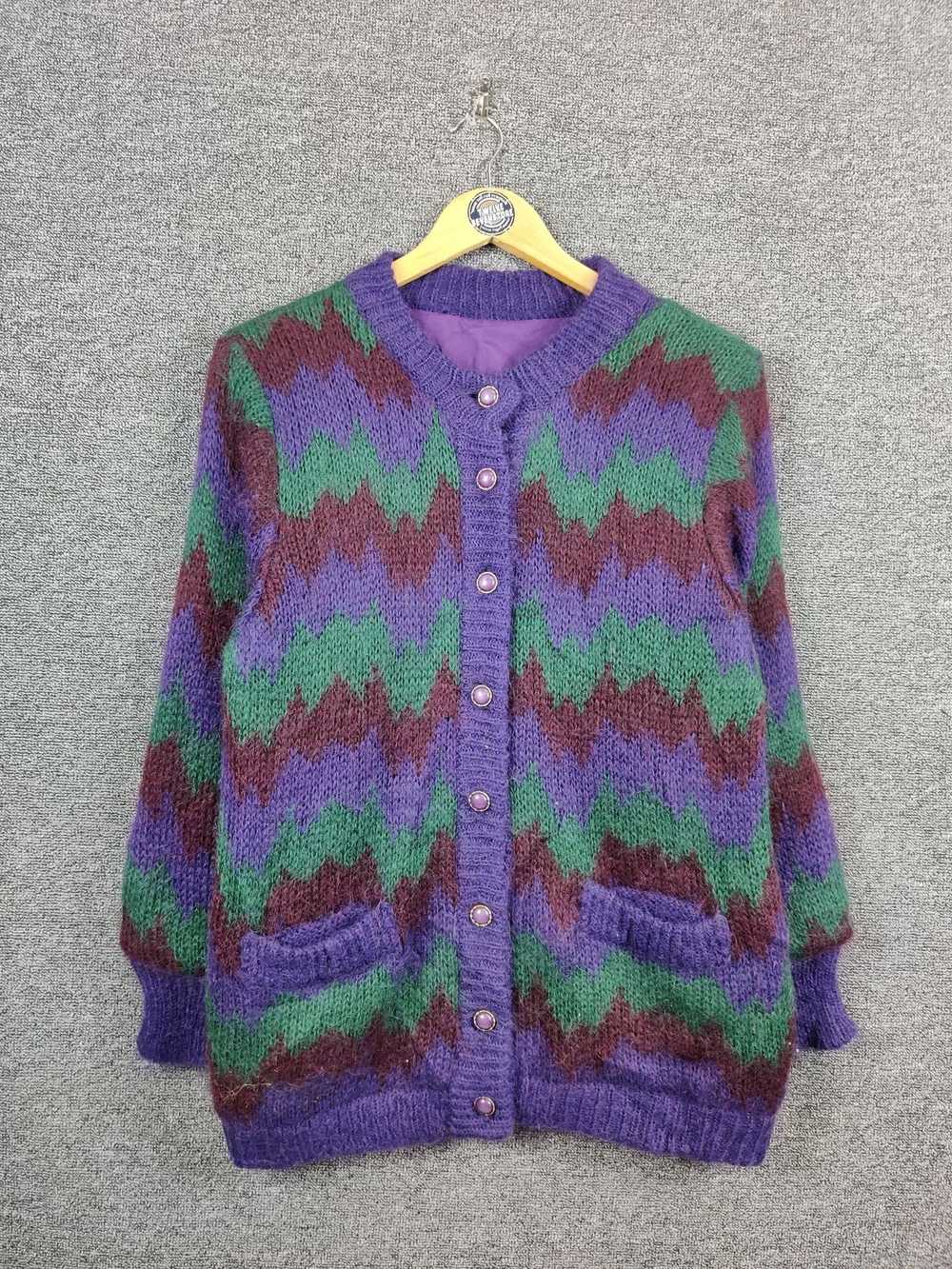 Aran Isles Knitwear × Cardigan × Vintage Vintage … - image 1
