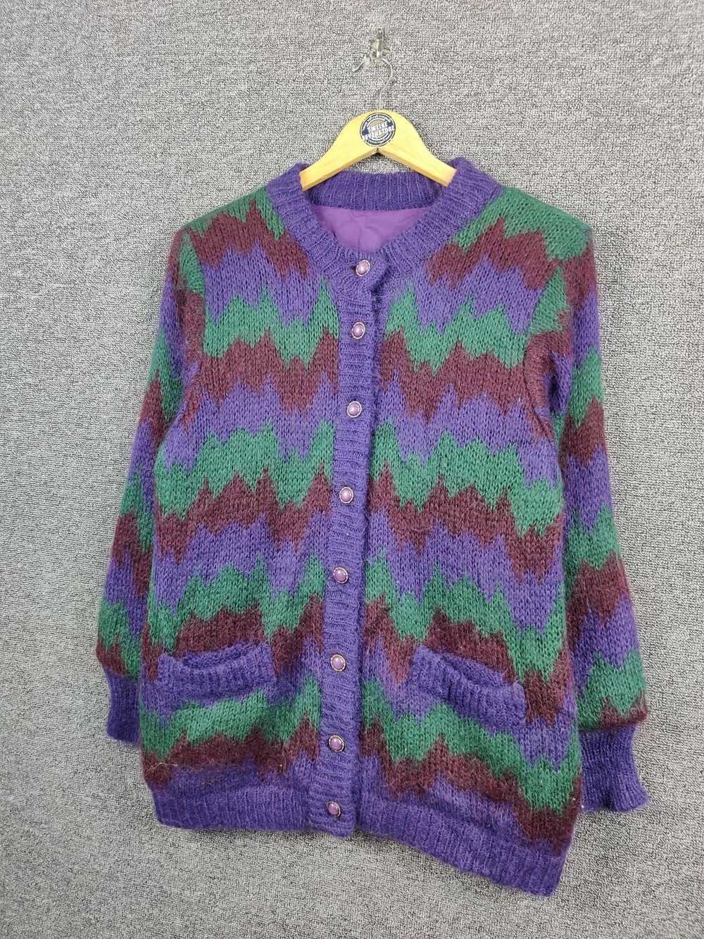Aran Isles Knitwear × Cardigan × Vintage Vintage … - image 2