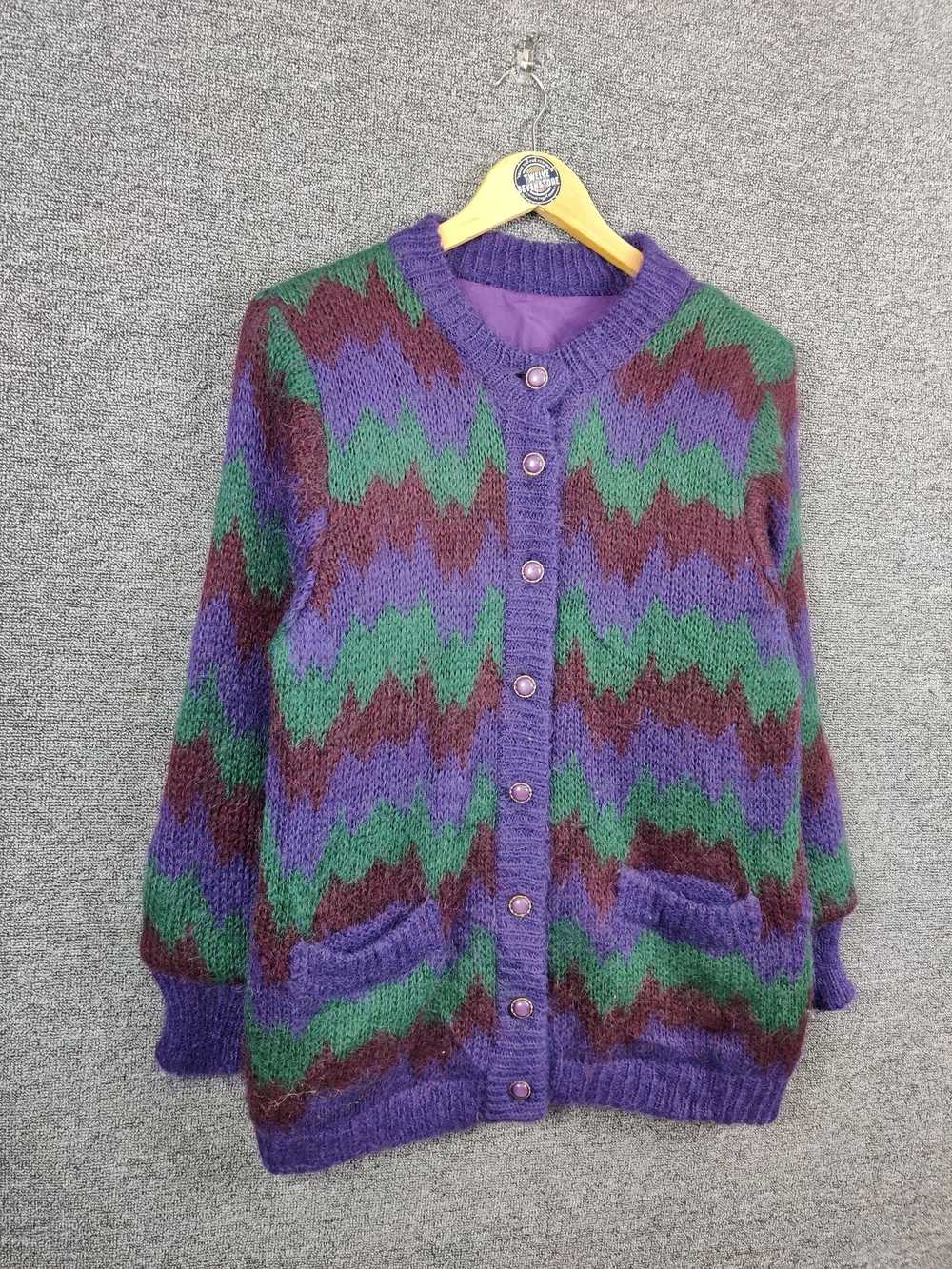 Aran Isles Knitwear × Cardigan × Vintage Vintage … - image 5