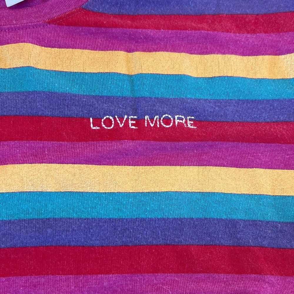 NEW SPIRITUAL GANGSTER Love More Rainbow Stripe G… - image 4