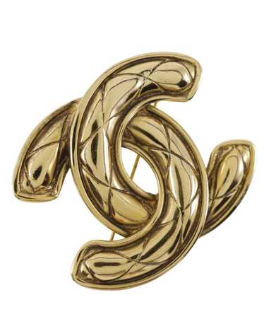 Chanel Luxurious Gold Plated Brooch