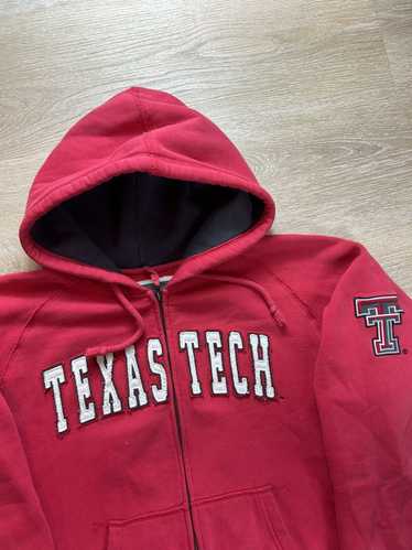 Colosseum Athletics Y2K Texas Tech Zip Up Reverse 