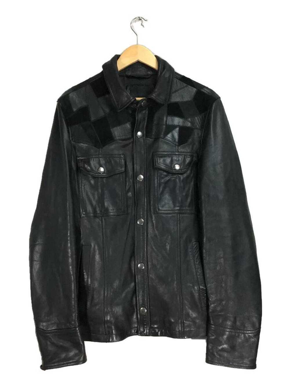 Men's Diesel Blackgold Leather Jacket Blouson/40/… - image 1