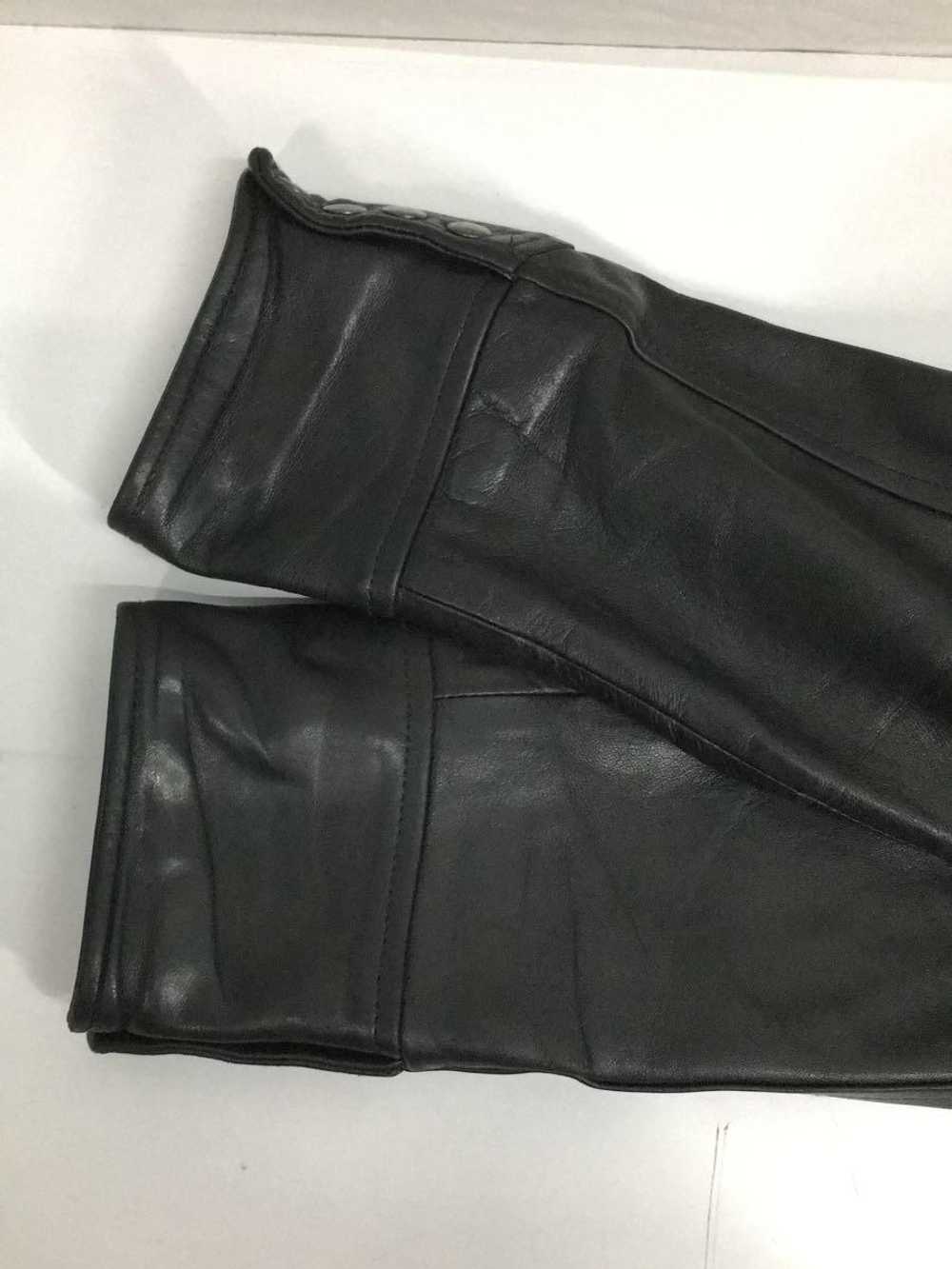 Men's Diesel Blackgold Leather Jacket Blouson/40/… - image 5
