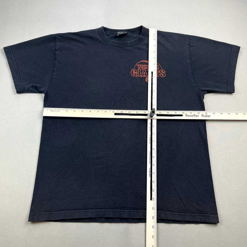 Vintage Yomiuri Giants T-Shirt Medium Black Japan… - image 8