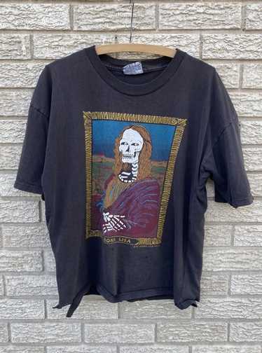 トップス Vintage Seattle Art Museum Mona Lisa T Vintage Seattle Art Museum Mona Lisa T メンズ