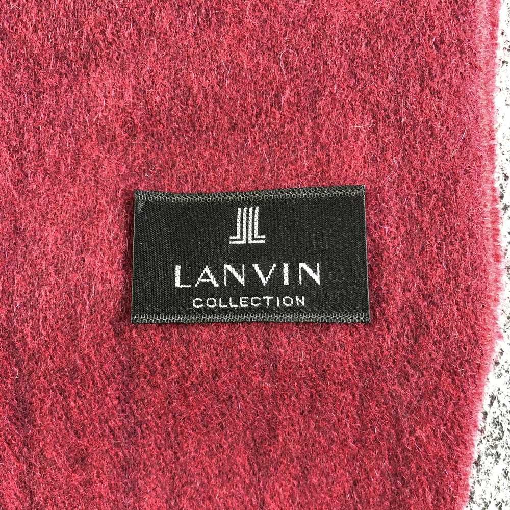 Lanvin × Streetwear × Vintage Lanvin Cashmere Sca… - image 4