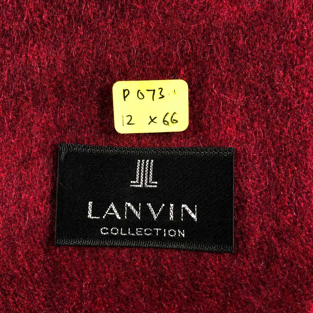 Lanvin × Streetwear × Vintage Lanvin Cashmere Sca… - image 6