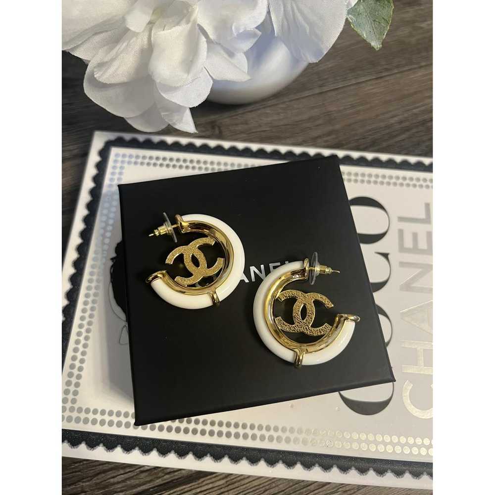 Chanel Cc earrings - image 6