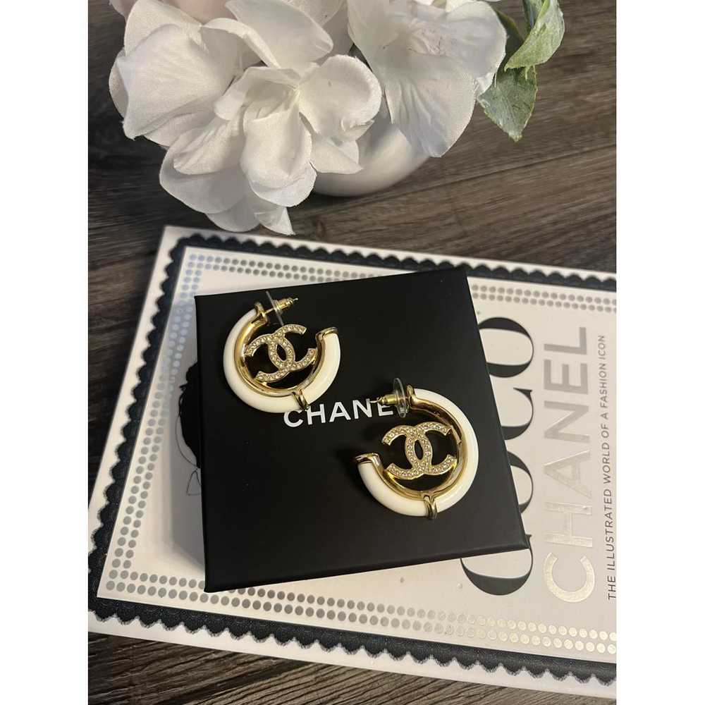 Chanel Cc earrings - image 9