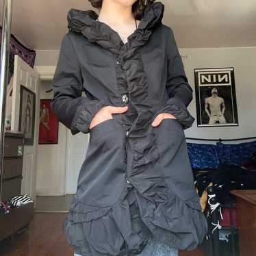 Blanc Noir gothic ruffle jacket - image 1