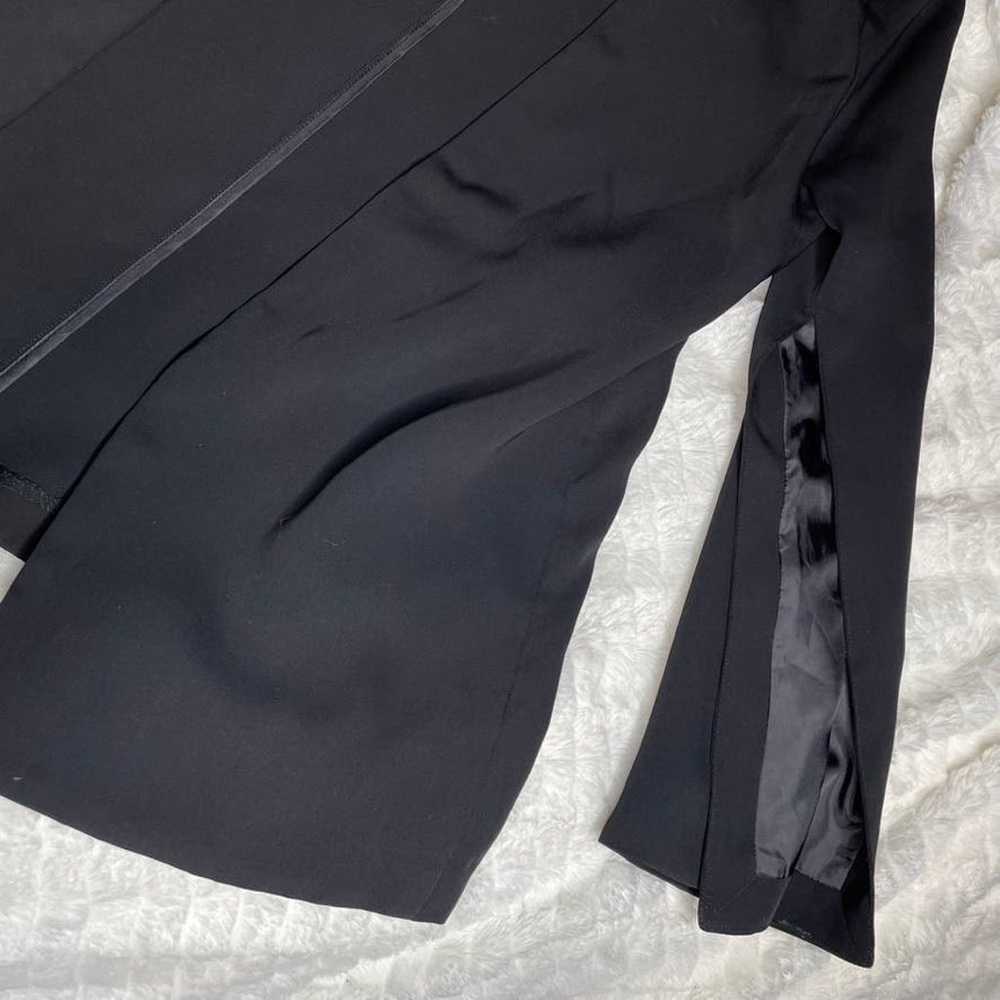 ASTR The Label Black Blazer Open Sleeves Medium O… - image 3