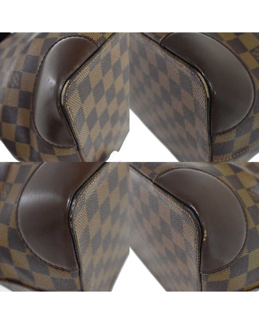 Louis Vuitton Sophisticated Brown Canvas Shoulder… - image 7