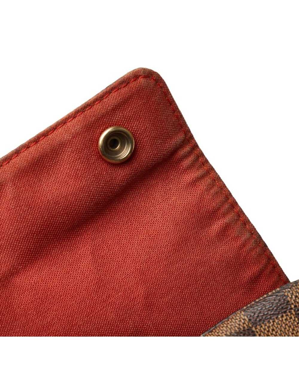 Louis Vuitton Damier Canvas Shoulder Bag with Ico… - image 7