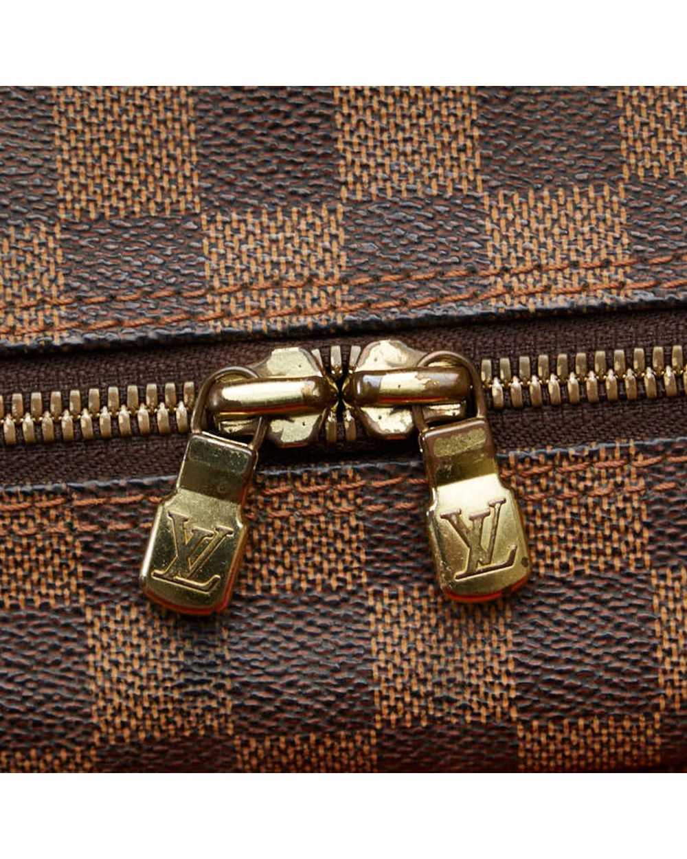 Louis Vuitton Damier Canvas Shoulder Bag with Ico… - image 9