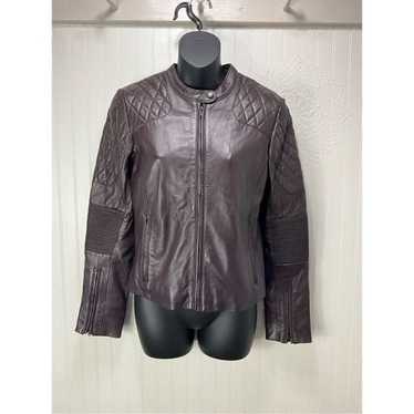 DANIER Leather Moto Jacket