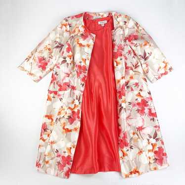 Danillo Two Piece Polyester Floral Lined Jacket Dr