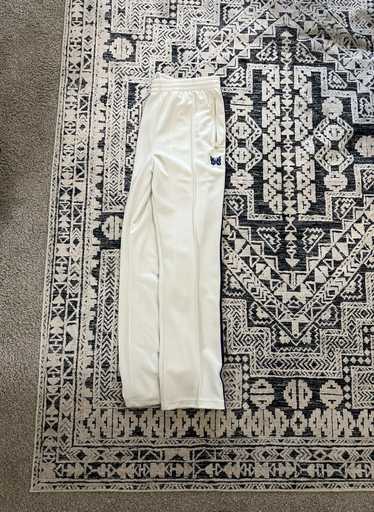 Needles White Narrow Sweatpants