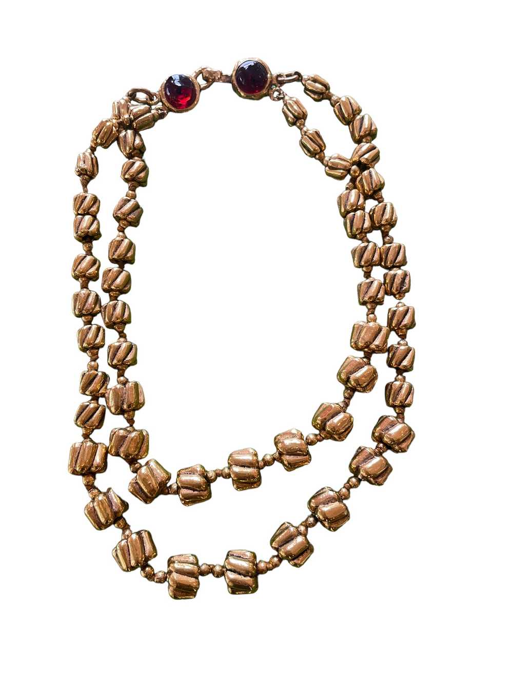 Chanel Two Strand Necklace - image 1