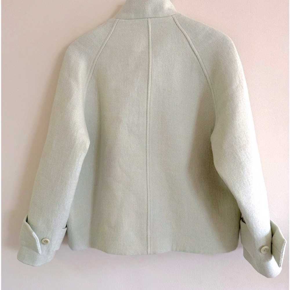 NWOT COS Wool-Linen Clasp Detail Duffle Coat in L… - image 2