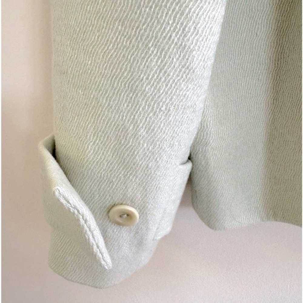 NWOT COS Wool-Linen Clasp Detail Duffle Coat in L… - image 3