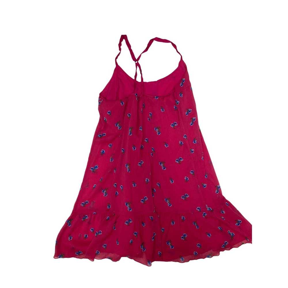Abercrombie and Fitch Criss Cross Pink Floral Flo… - image 2
