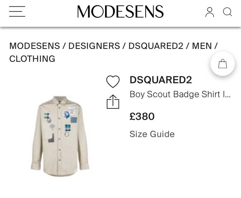 Dsquared2 Dsquared2 - Boy Scout Badge Shirt - image 2