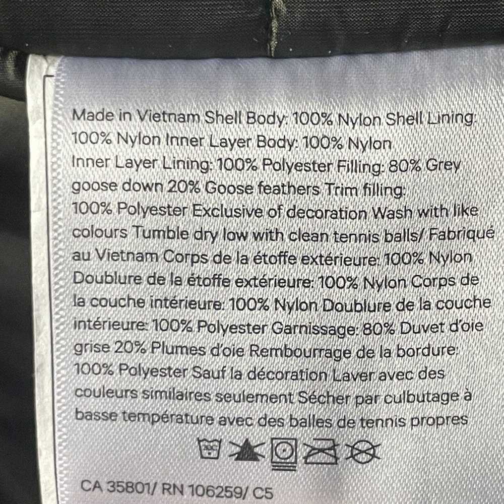 NWOT Lululemon Grey Goose Down Feather Parka Jack… - image 8