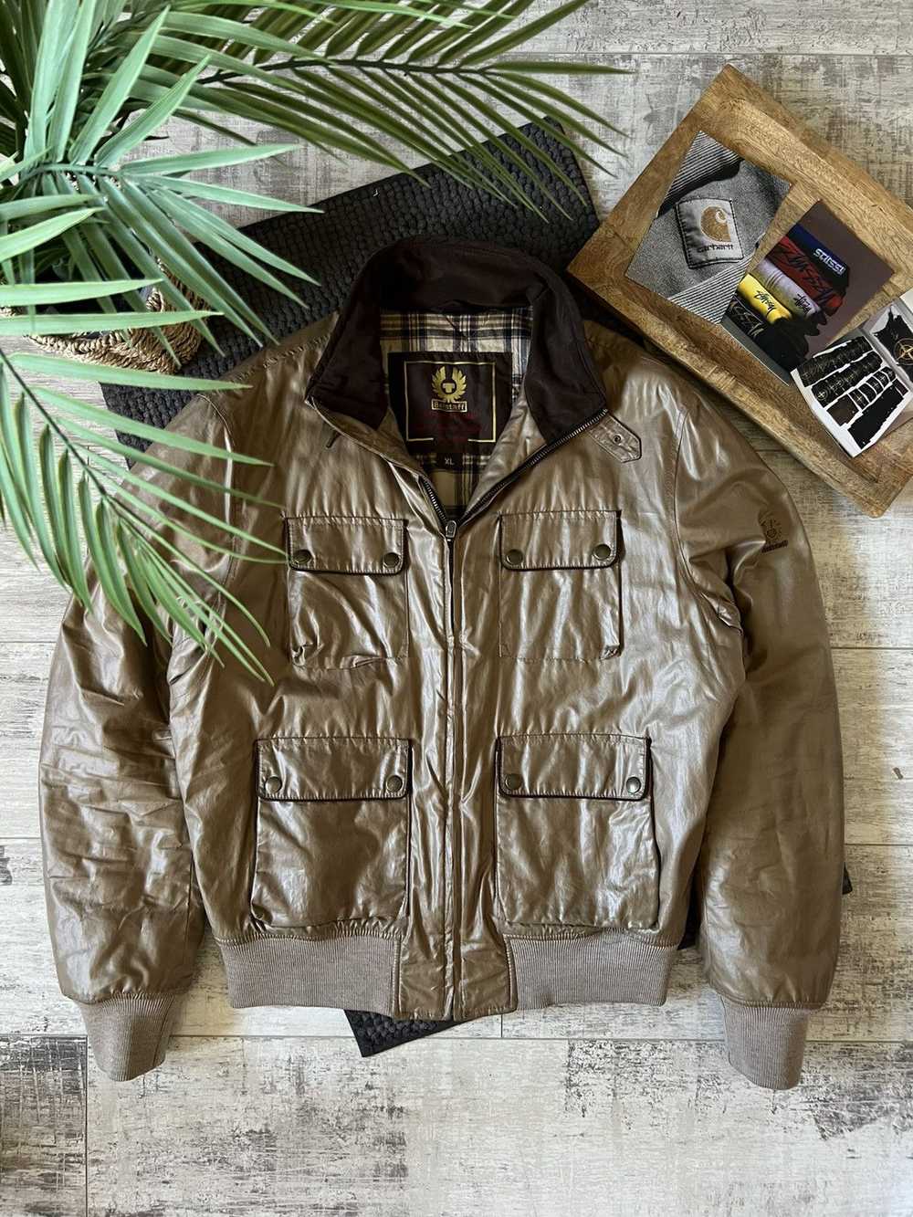 Avant Garde × Belstaff × Leather Jacket 💸 RARE V… - image 1