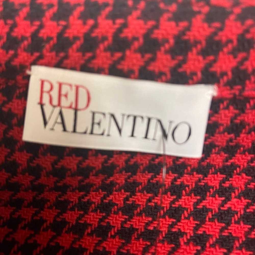 NEW RED VALENTINO WOOL HOUNDSTOOTH BOYFRIEND COAT… - image 10