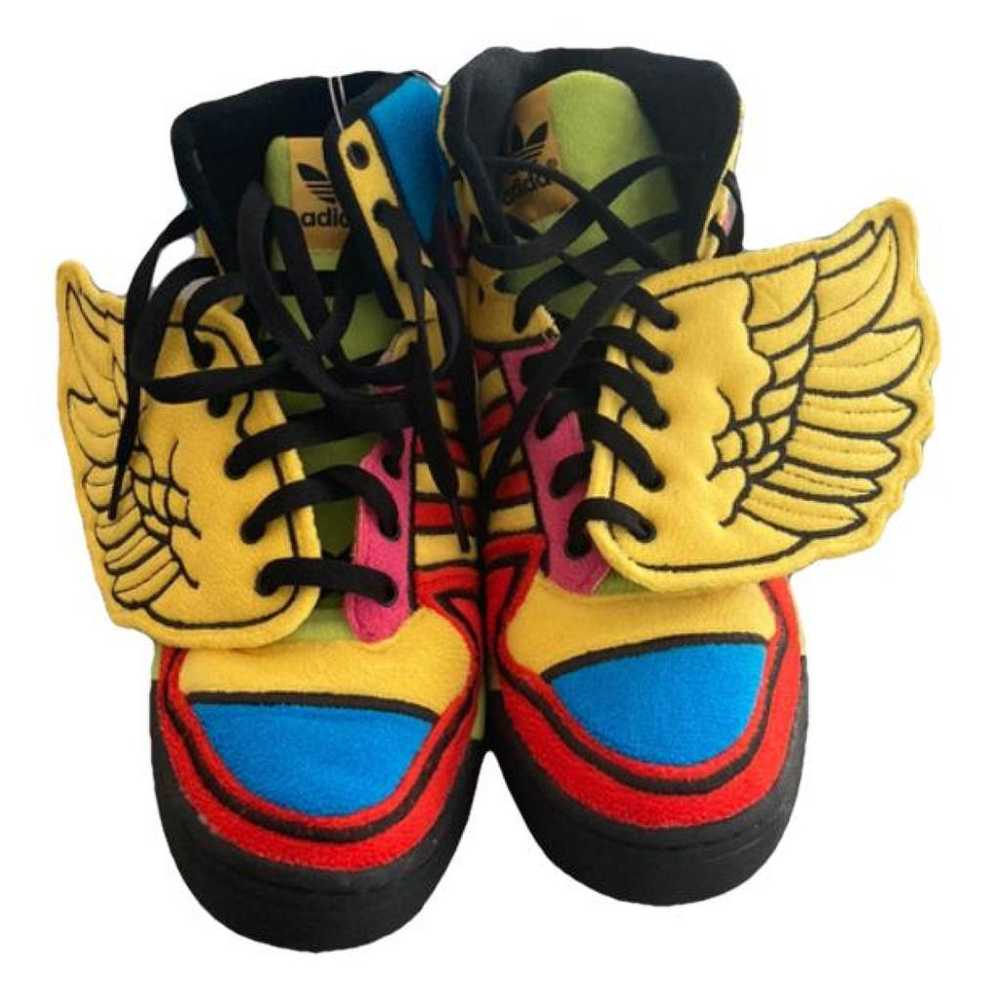 Jeremy Scott Pour Adidas Leather high trainers - image 1