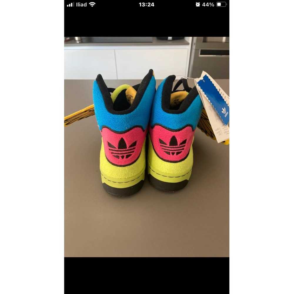 Jeremy Scott Pour Adidas Leather high trainers - image 3