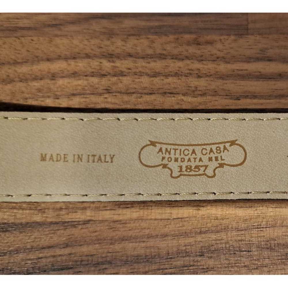 Borsalino Leather belt - image 4