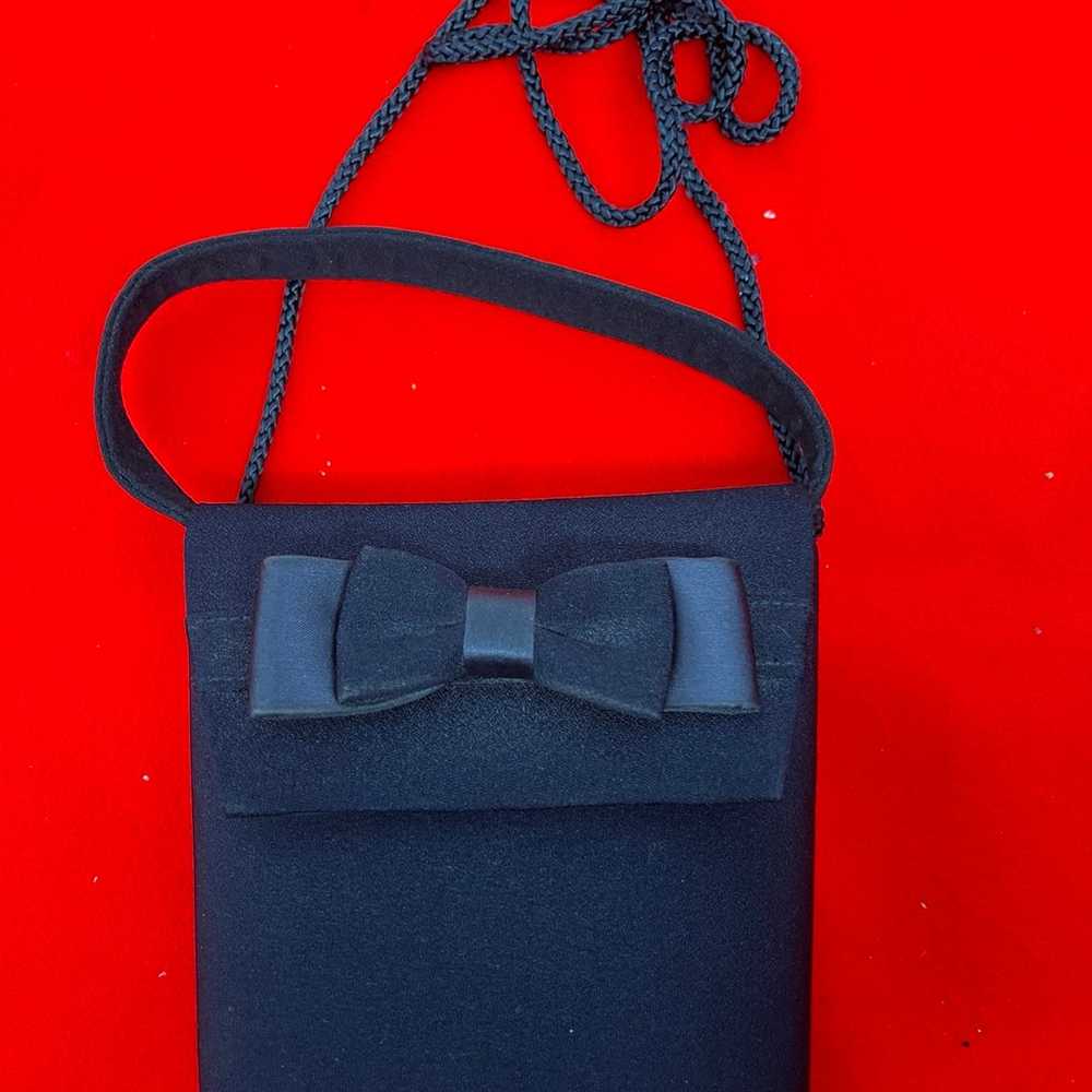 Vintage Vanessa purse, small cute little blue pur… - image 1
