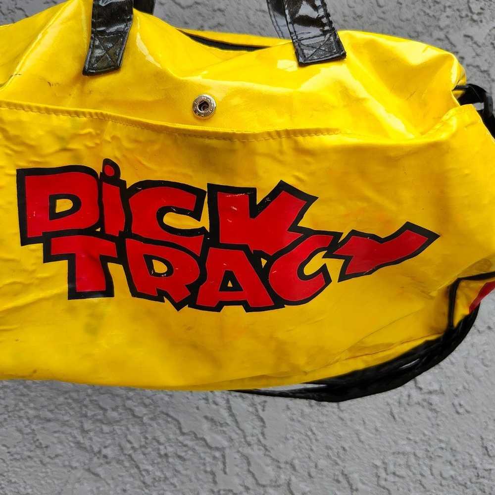 DICK TRACY (1990) -- Branded Pyramid Logo Handbag - image 2