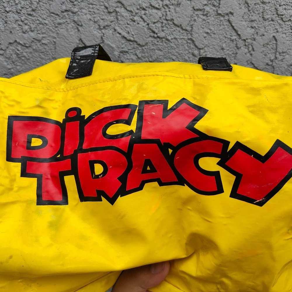 DICK TRACY (1990) -- Branded Pyramid Logo Handbag - image 6