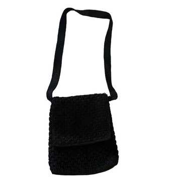 Y2K Vintage-The Sak Crossbody Crochet Bag- black