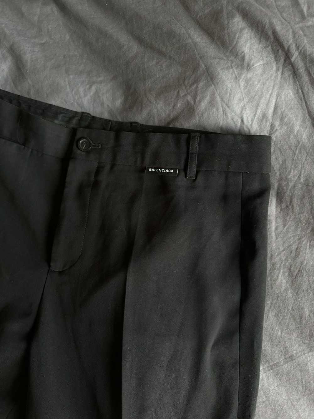 Balenciaga Black Balenciaga Dress Pants - image 2