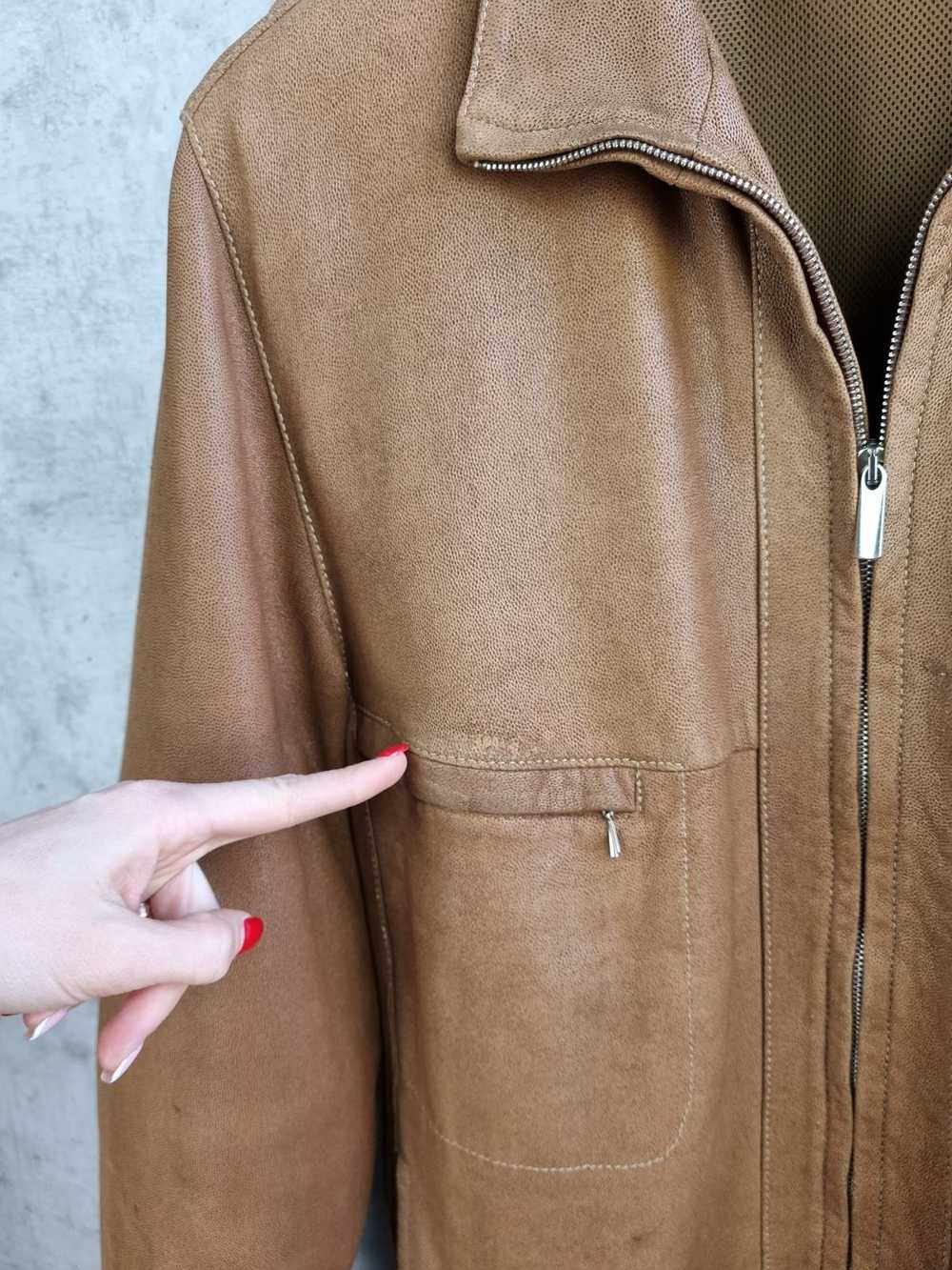 Genuine Leather × Italian Designers × Leather Jac… - image 10