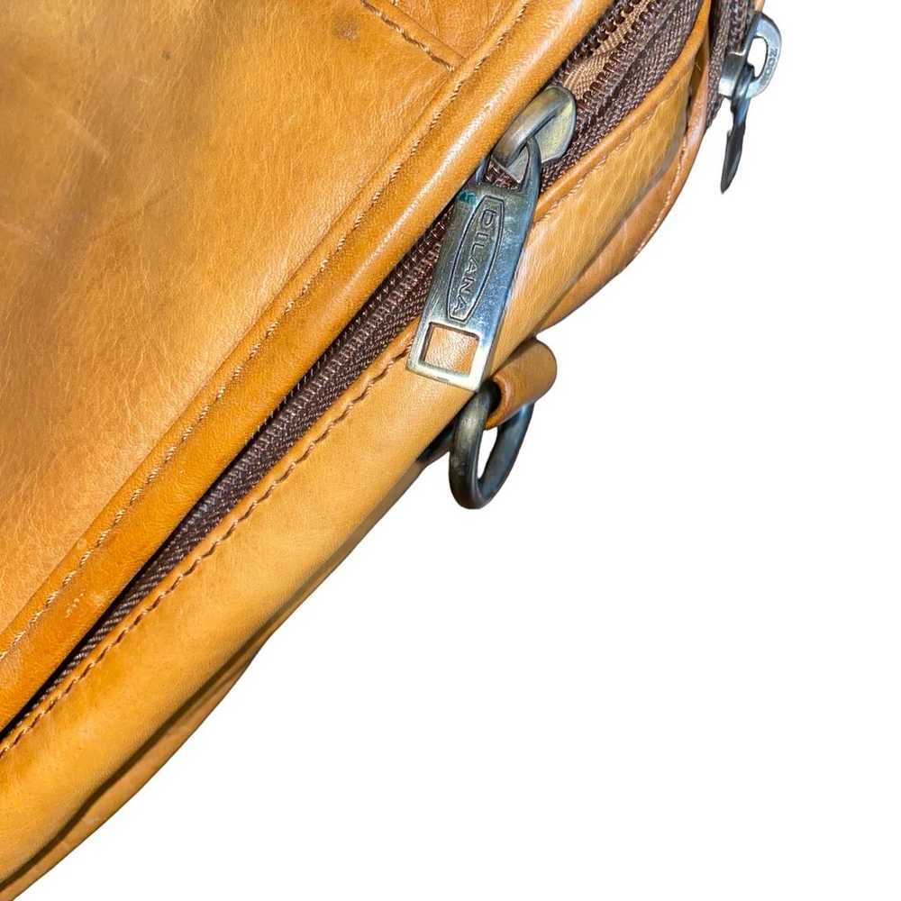Dilana Dorado Vintage Leather Top Handle Briefcas… - image 4